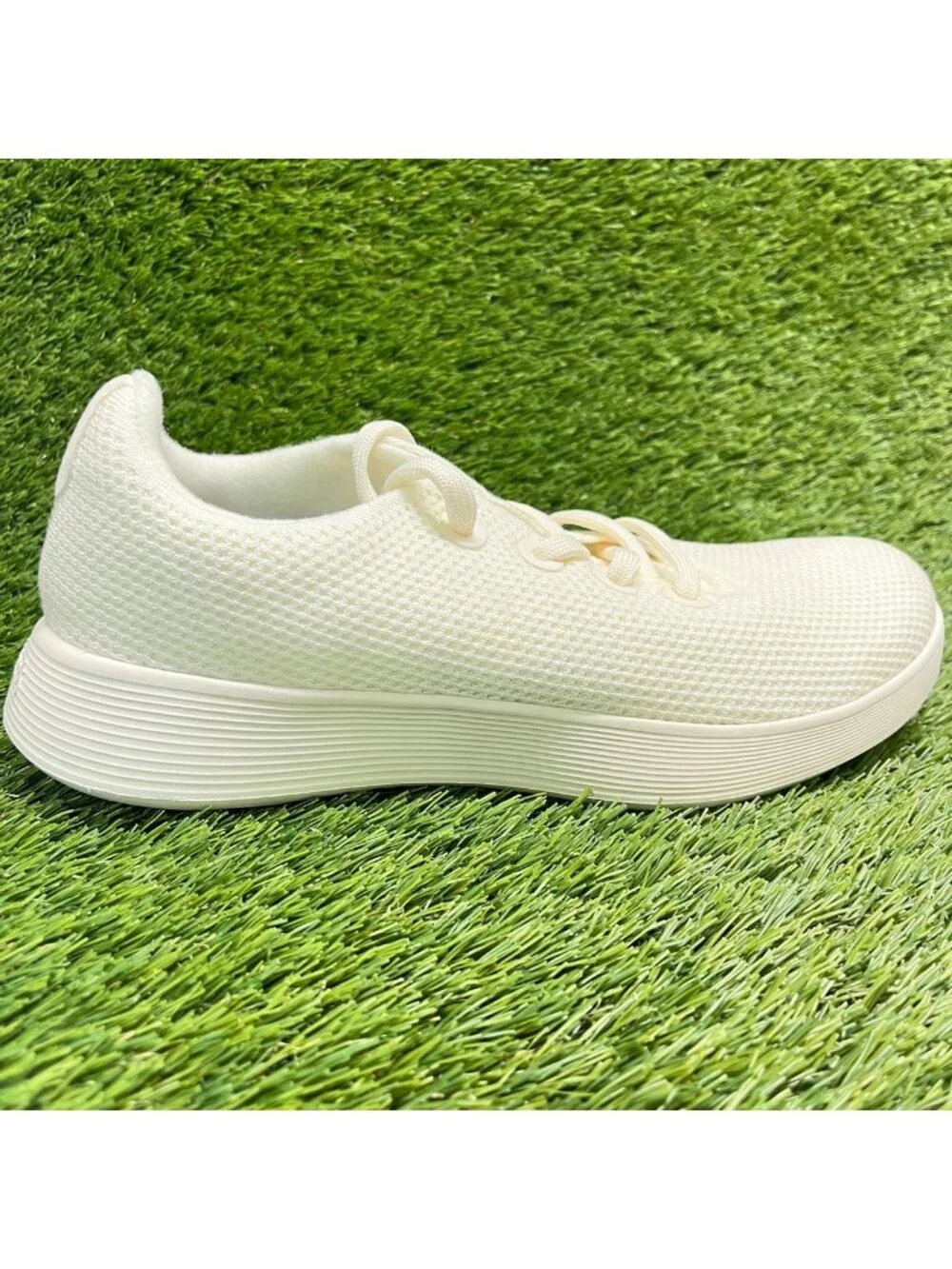 Allbirds Tree Runner NZ Womens Size 11 Ivory Athletic Running Shoes Sneakers